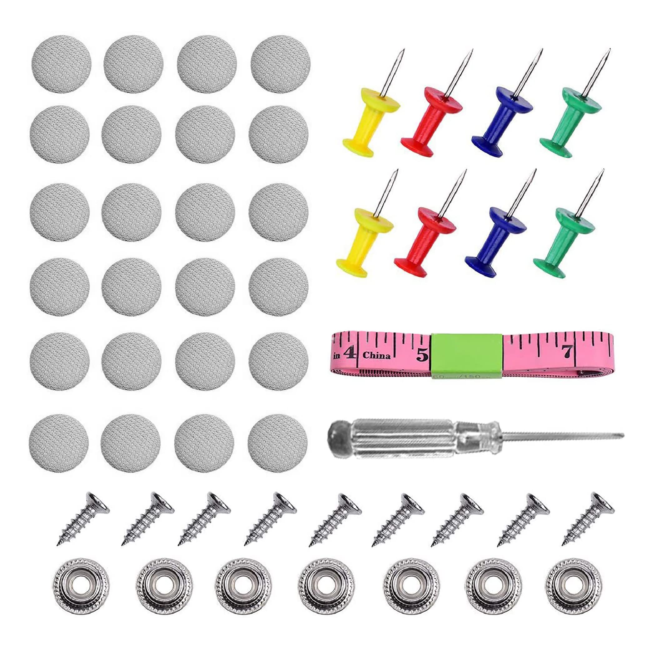 

MOMOIRO SAMURAI Automotive Roof Headliner Repair Buttons Ceiling Repair Set of 120