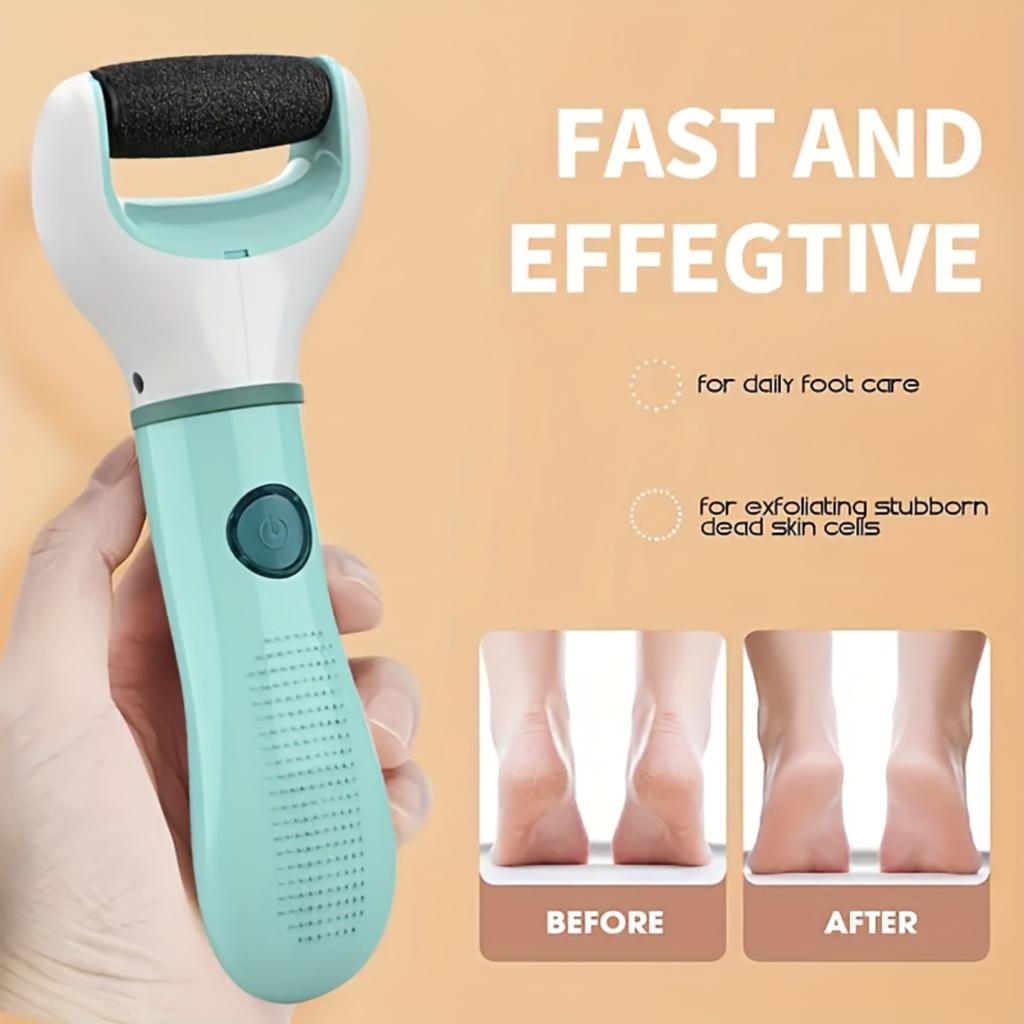 Rechargeable Electric Foot Exfoliator And Pedicure Tool