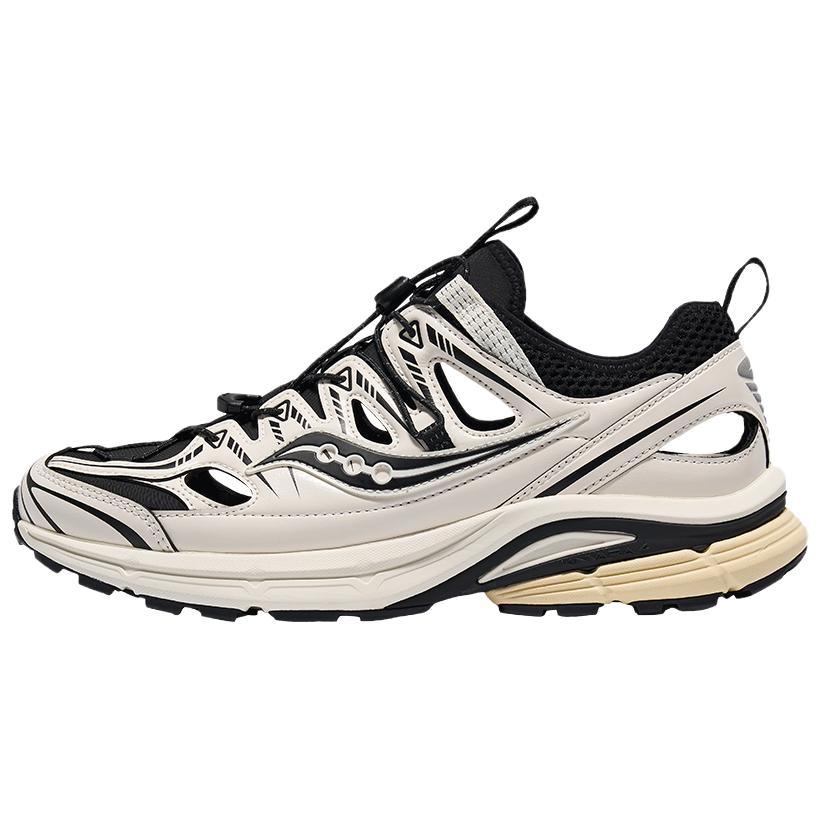 Saucony Kinvara 4 ISO Classic Retro Slip Resistant Durable Low Top Lifestyle Shoes Unisex sneaker White Black S79081-2