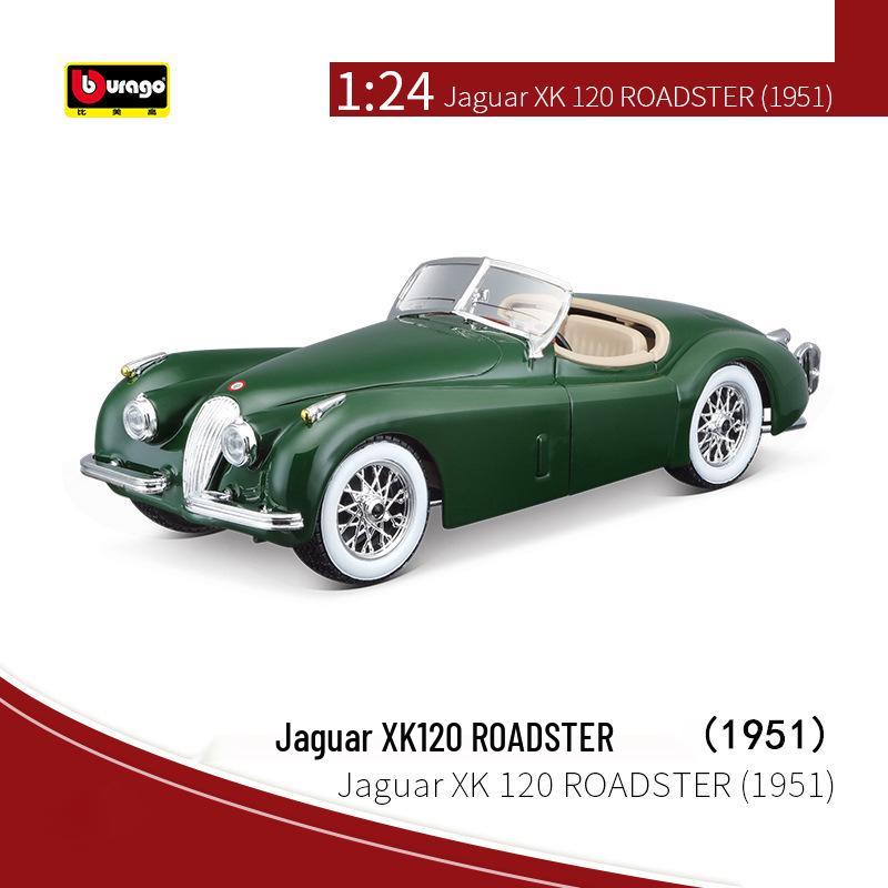 

Bimego 1:24 Модель автомобиля из сплава Jaguar - Металлическое имитационное украшение и игрушка для мальчиков.