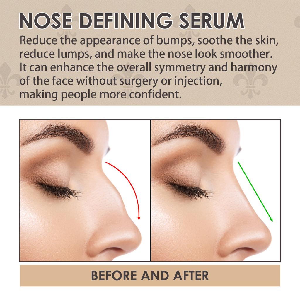Nose Sculpting Serum - Natural Rhinoplasty Alternative, Collagen Boost & Hydrating Formula ,Enhances Facial Contours, Nasal Shaping Essence