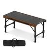 Naturehike Official Shop IGT Table Combination 3 Units Aluminum Camping Folding Table Lightweight Compact Outdoor Table BBQ BBQ Picnic Hiking Roll Tab