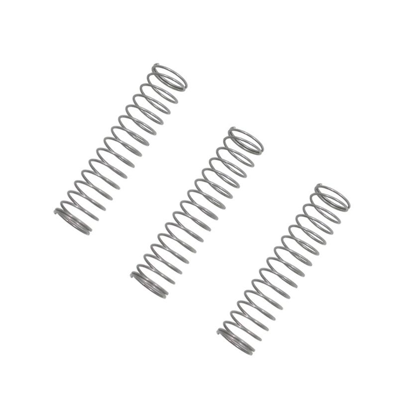 3Pcs Small Button Spring Trumpet Key Piston Spring Trumpet Valves Spring Trumpet Button Parts Trumpet Button Springs Set