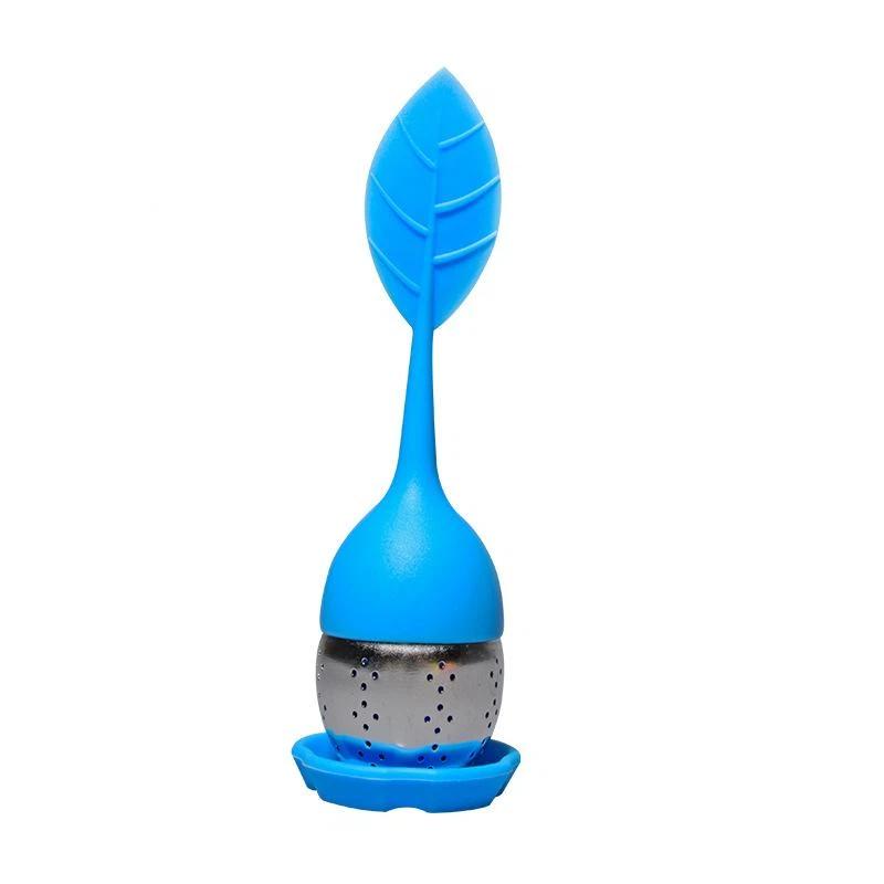 Tea Strainers Tea Infusers Teaware High Temperature Resistance Silicone Filters Scented Tea Tools Cute Leaf Teaware