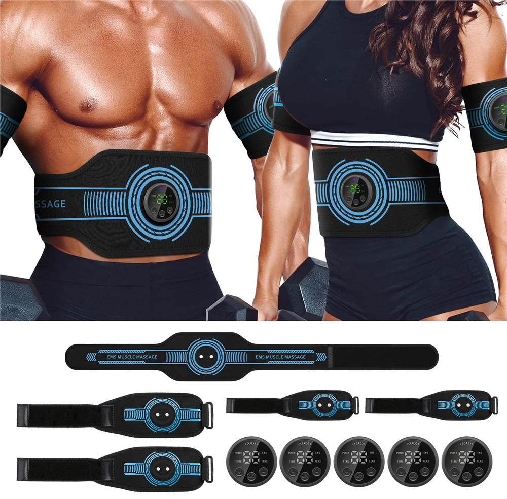 Smart EMS 5-Piece Abdominal Muscle Belt & Trainer