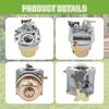 12AV565Q711 Carburetor Fit for Troy bilt TB130 11A-542Q711 11A-B2AQ711 24BF572B711 LS27 LS275 for Cub Cadet LS27T CC98H for Husqvarna HU800H HU700H