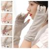 Anti-UV Women Sunscreen Gloves Thin Summer Driving Mittens Sun Protection Riding Gloves  Outdoor