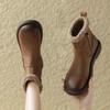 Thick-soled heightening fluffy plush warm short boots women's autumn and winter new ugly cute fashionable versatile snow boots