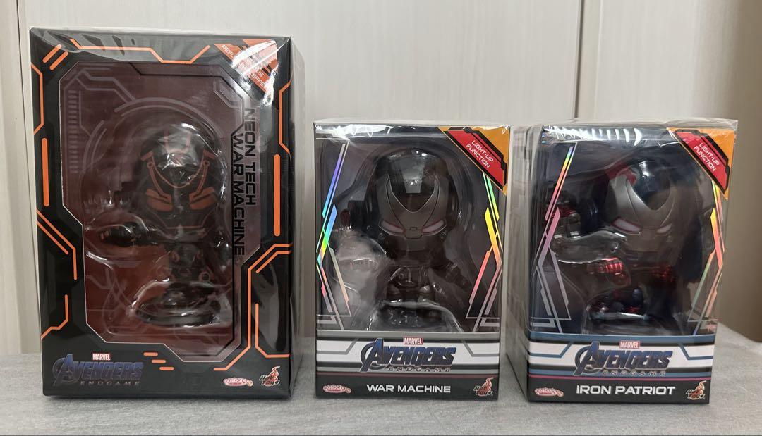 

[USED] OK Iron Man War Machine Neon Patriot Cosbaby