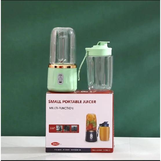 600ml Portable Blender 240W USB Rechargeable Electric Juicer with 6D Blades, BPA-Free, 4000mAh Lithium Battery, Quick Charge, Small Container for