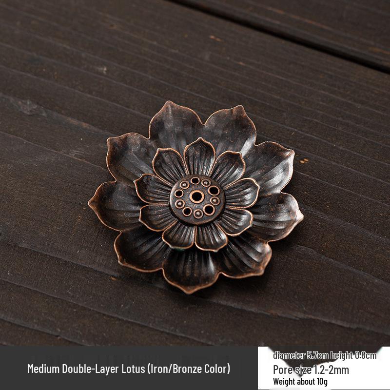 Fisherman Fishing Line Incense Holder: Indoor Tea Ceremony Ornament, Alloy Incense Burner Base.
