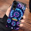 Stylish Cyberpunk Aviation Phone Case S26 Ultra Case S25 Ultra Case Glass for Samsung Galaxy S26 S25 S24 S23 S22 FE,Ultra,Plus