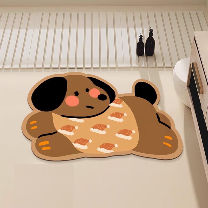 Cartoon Non-slip Absorbent Doormat