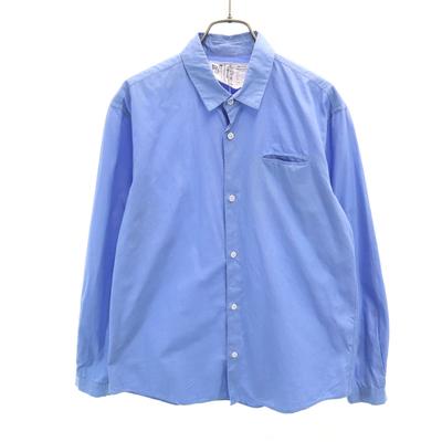 DIGAWEL Made In Japan Long Sleeve Cotton Shirt 1 Blue Men's Used