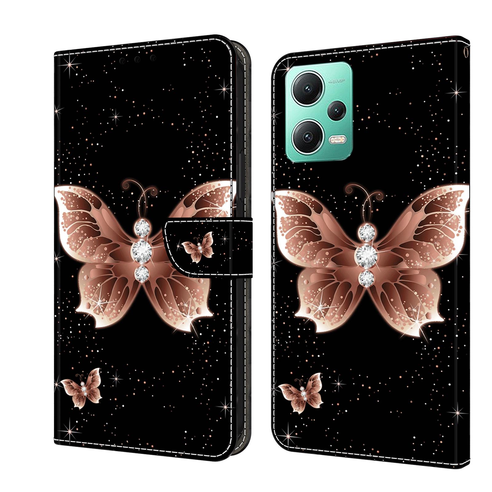 

Чехол-кошелек с держателем для карт, чехол из искусственной кожи с цветочным принтом, подставка, ремешок на запястье, противоударный чехол для Redmi 3C 9A 9C 9T 10C 8A 6A/Redmi Note6 Note11 Note12 Redmi 8/8A