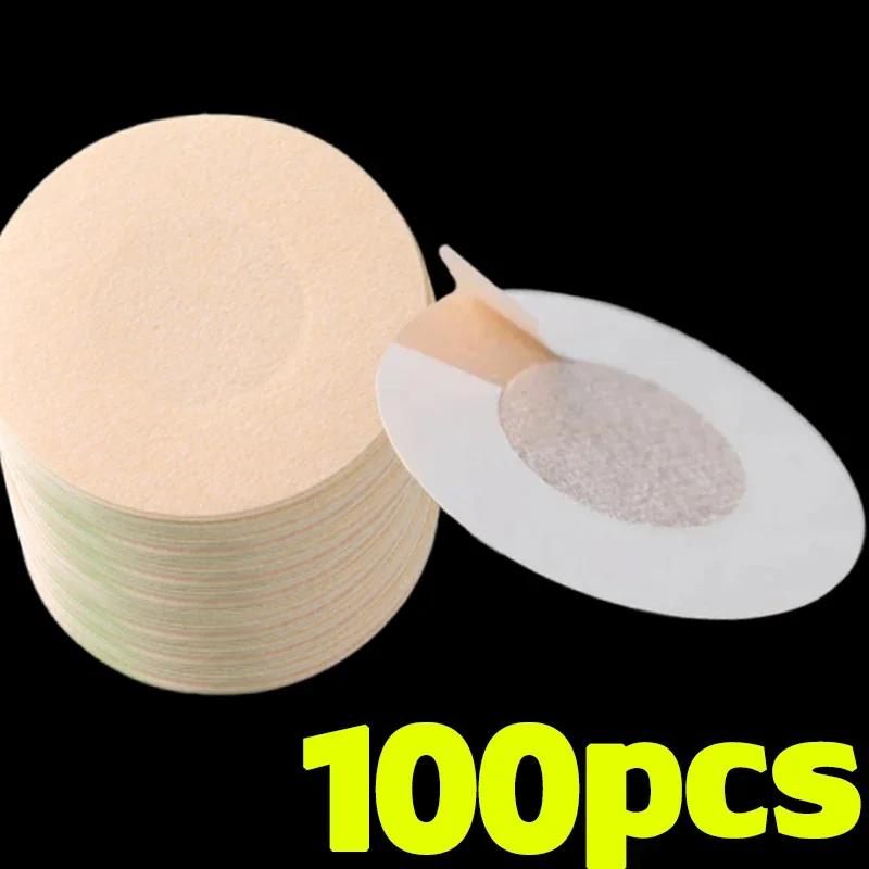 10-200 pezzi Adesivi Copricapezzoli Nastro Solleva Seno per Donna Pasties Invisibili Autoadesivi Imbottiture per Reggiseno Usa e Getta Patch per Petto