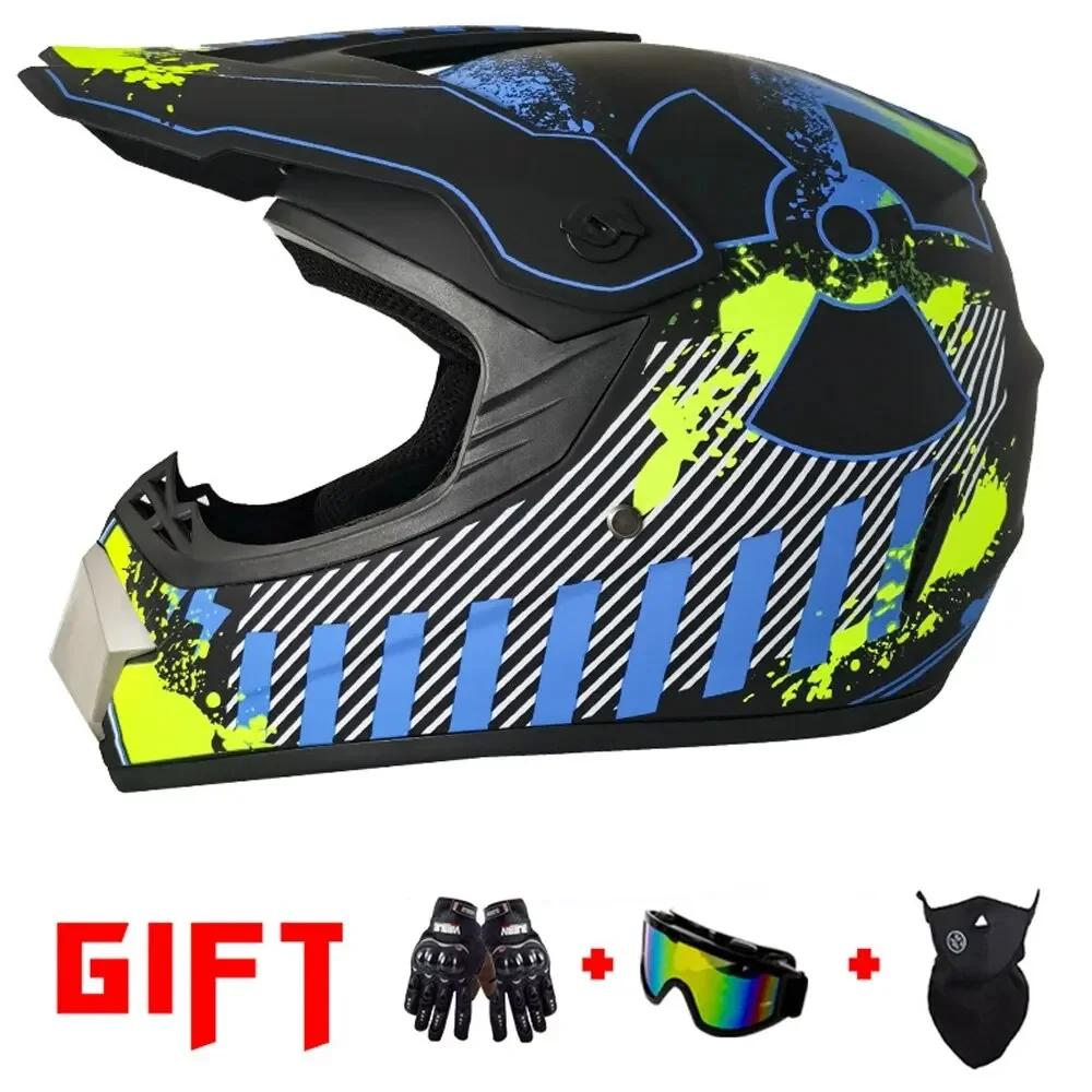 Universal Full-Coverage Motorcycle Helmet for Men And Women Moto Scooter Helmet Personality Four Seasons Gift