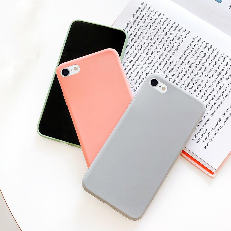 Case For Iphone SE 2020 SE2 SE3 2025 Shockproof TPU Liquid Silicone Protective Phone Back Cover for Iphone SE 2020 2025 Case