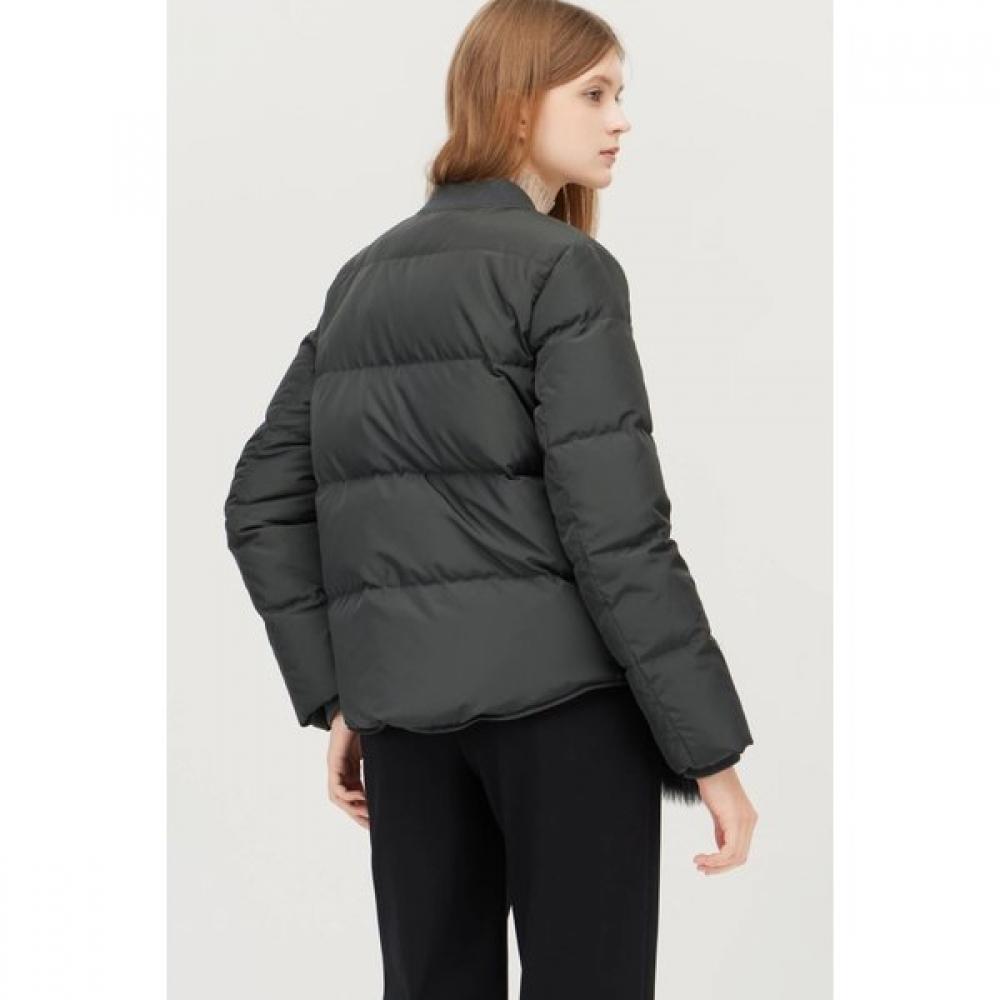 Fur Keyring Zip Up Duck Down Padding Bapde1561