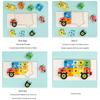 3D Cartoon Number Puzzle: Educational Jigsaw Blocks for Toddlers, Boys and Girls Ages 3-6