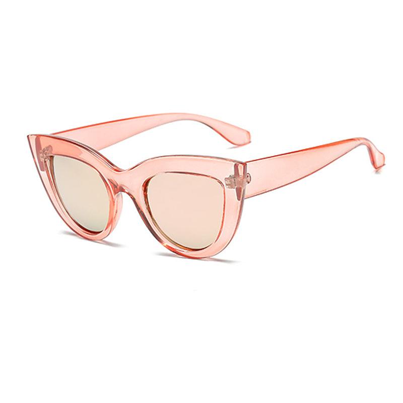 New Retro Cat-eye Sunglasses For Women Face-shaping Versatile Sunglasses Fashionable And Trendy Sunglasses 12121
