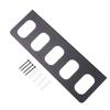 Supporto Metallico Robusto per Martello Staffa Portautensili da Parete Rack Organizzatore per Officina Garage Uso Domestico Capanno