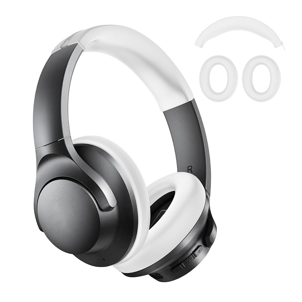 Silicone Earpads Headbeam Sleeve Scratch Proof Headphone Sleeve Headphone Protective Case for Anker Soundcore Life Q20i Headset