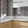 1PC 5m/196.85inch Marble Self-adhesive Border Floor Stickers for Living Room Skirting Line Waterproof Waist Line