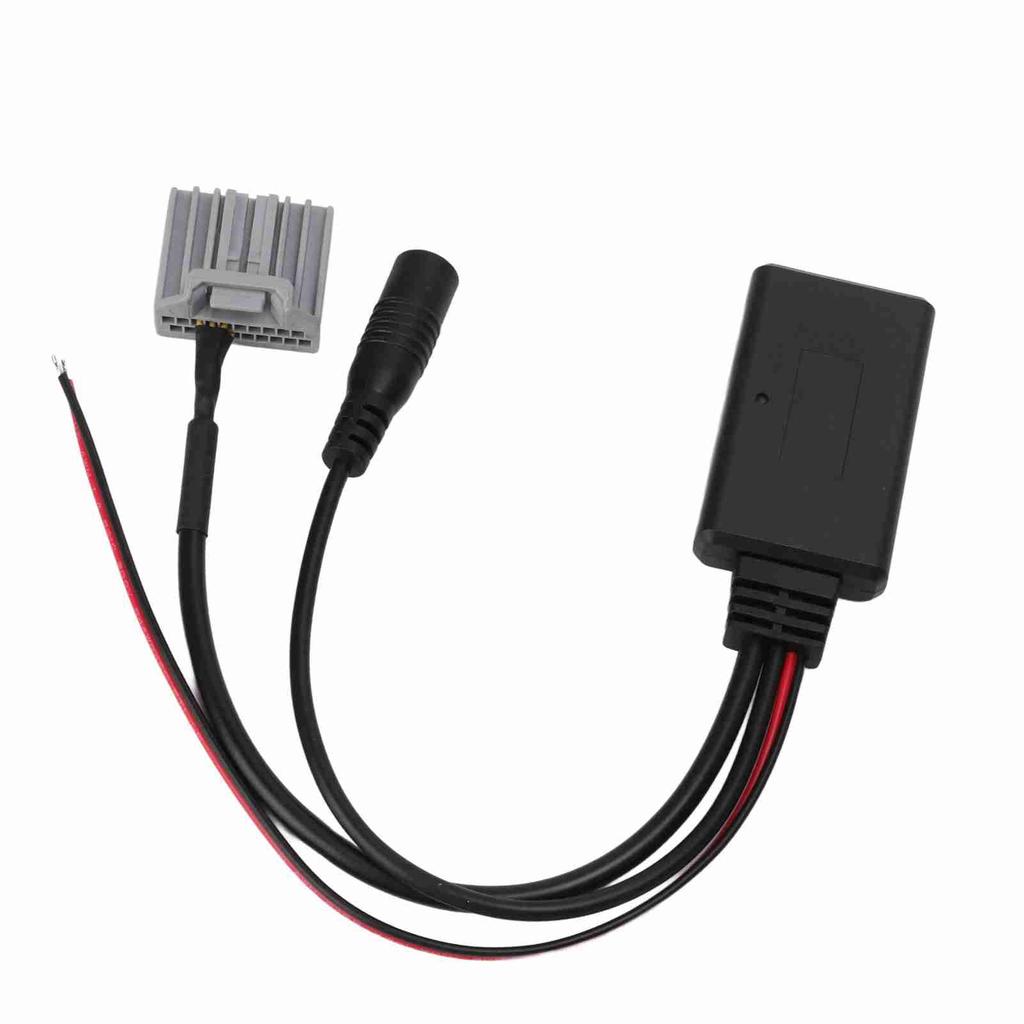 Bluetooth 5.0 Auxiliary Cable Microphone Adapter Kit for IOS 5 5C 5S 6 Plus Replacement for Civic 2006‑2013