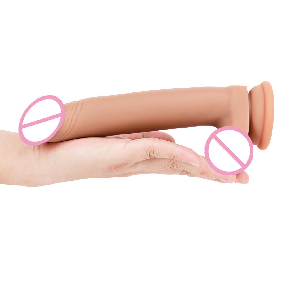 Liquid Silicone Dildo Female Masturbator Smooth and Meaty Large Dildo Dildo Sexual Products