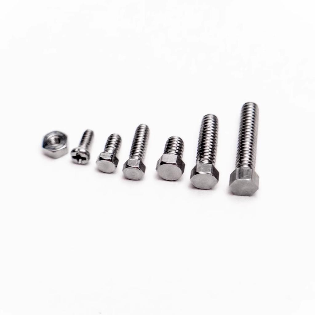 CUT High Strength Precision Machining 304 Non-standard M1.6 M2.0 Hexagon Screws