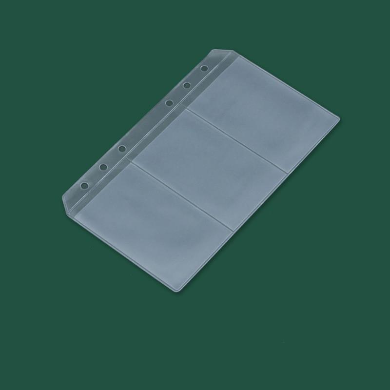 40Sheet Black A5 A6 6-hole Loose-leaf Refill Inner Page Colored Inner Pagel Line Grid Blank Weekly Inside Paper Stationery