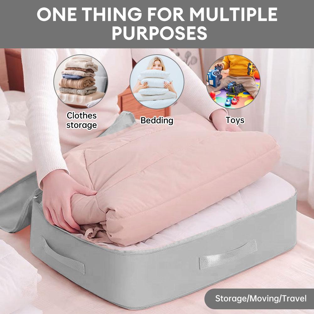 Large Capacity Saving Self Compression Organiser Space-saving Storage Bag Moving Organizer Bags for Comforters Clothes Storage