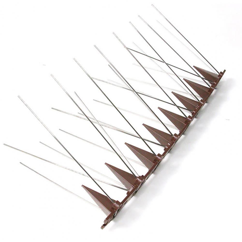 Cat Deterrent Fence Spikes Bird Deterrent Spikes for Fence Wall Anti Climb Cat Pigeon Repellent Garden Bird Spikes