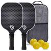 WEZHO Carbon Fiber Pickleball Paddle Set