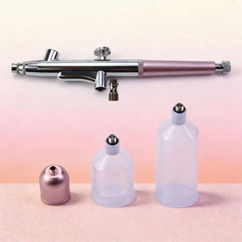 Cordless Airbrush Pen 0.3mm Nozzle Fine Atomization Oxygen Injection Tool for Skincare On The Go