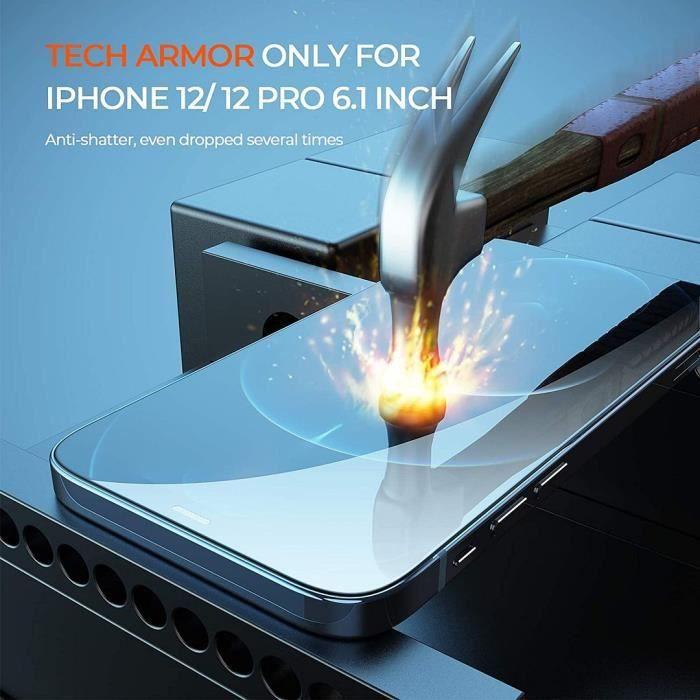 E.F.Connection [2 pièces] Verre Trempé Intégral Pour iPhone 13 mini (5,4") Vitre Protection d'Ecran