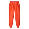 16-Color Men’s & Women’s Slim-Fit Fleece Sweatpants: Elastic Waistband, Plain Jogger Pencil Pants