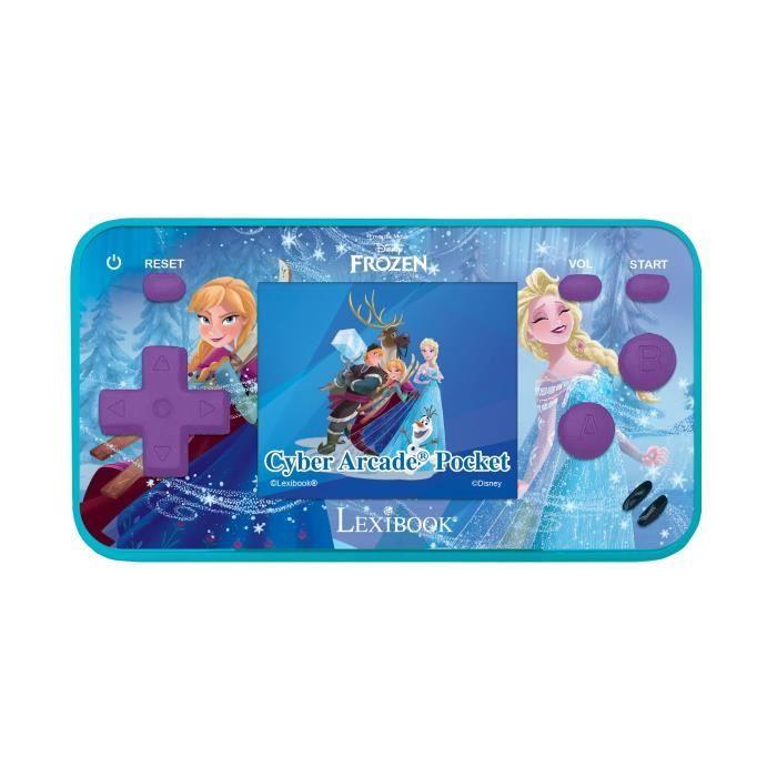 Console portable cyber arcade® pocket reine des neiges – écran 1.8'' 150 jeux dont 10 reine des neiges