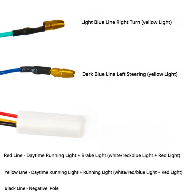 Motorcycle LED Integrated Rear Tail Brake Light With Turn Signals Taillight For HONDA CB650R CB300R CB150R CBR650R CB CBR 650R