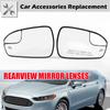 Rhyming Side Rearview Mirror Glass Heater Anti-fog Heated Mirror Sheet For For Ford Fusion 2013- DS7Z17K707F