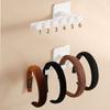 Multifunctional Wardrobe Cap Storage Racks Punch-Free Closet Hats Organization Holders Home Wall Mounted Headgear Plastic Shelf