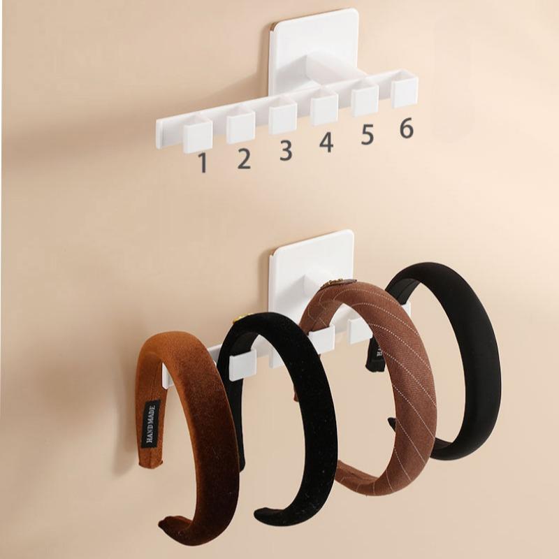 Multifunctional Wardrobe Cap Storage Racks Punch-Free Closet Hats Organization Holders Home Wall Mounted Headgear Plastic Shelf