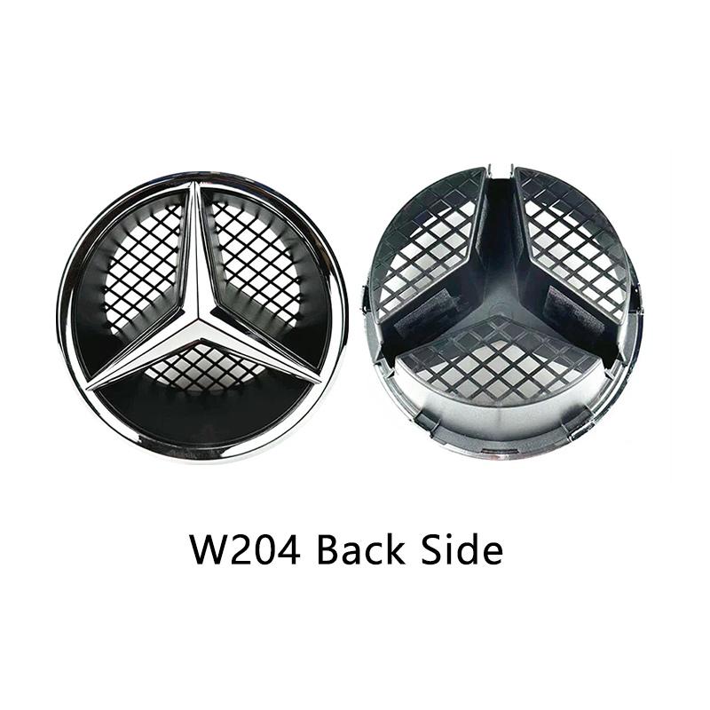 VFOMP1 2025 Hot 3D Car Grill Emblem Star Badge Front Grill Logo For Mercedes Benz W204 W205 W213 X253 A B C E S CLA GLB GLC GLE GLS Acc