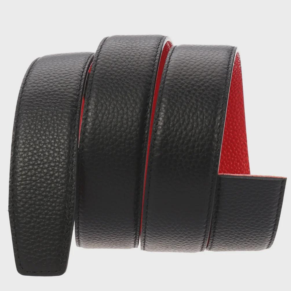 Мужской ремень с автоматической пряжкой красного цвета — стильный, универсальный, самый продаваемый