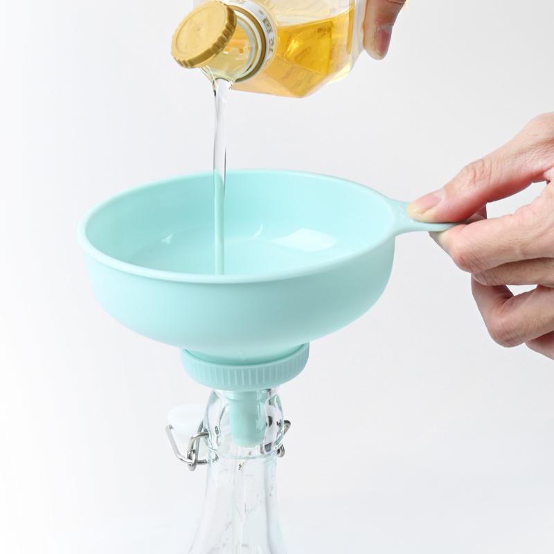 

Plastic Wide Mouth Funnel Packing Jam Salad For Jars Canned Filteroil Wine Water Spices Kitchen Accessories Tools Gadget синий