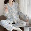 Women's French-Style Bunny Pajamas: Long-Sleeve, Spring/Autumn, Casual & High-End Home Suit