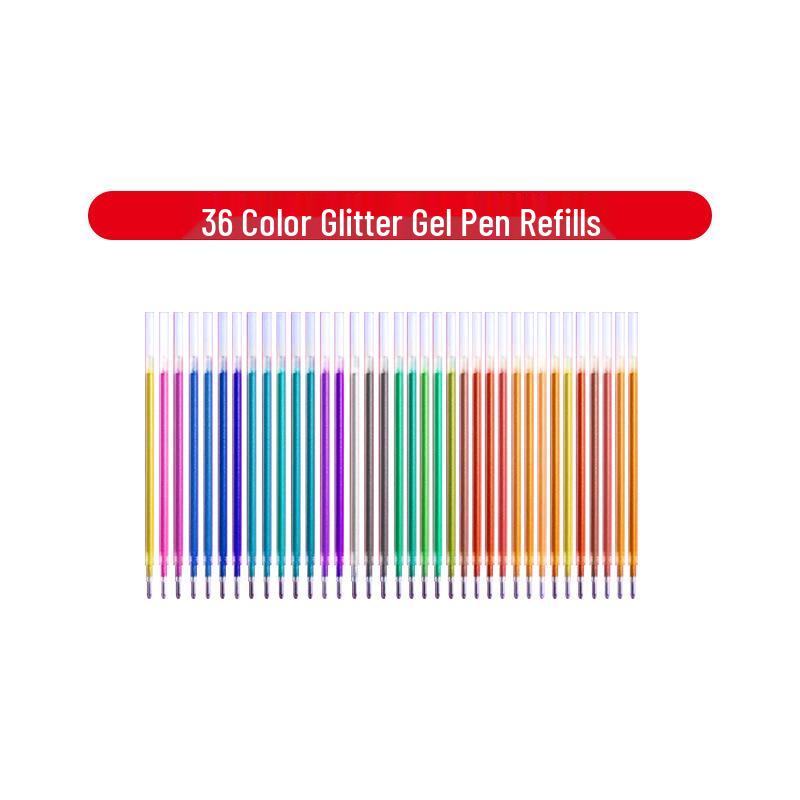 Fluorescent Glitter Gel Pens for Kids - Special Art Markers for Primary Students