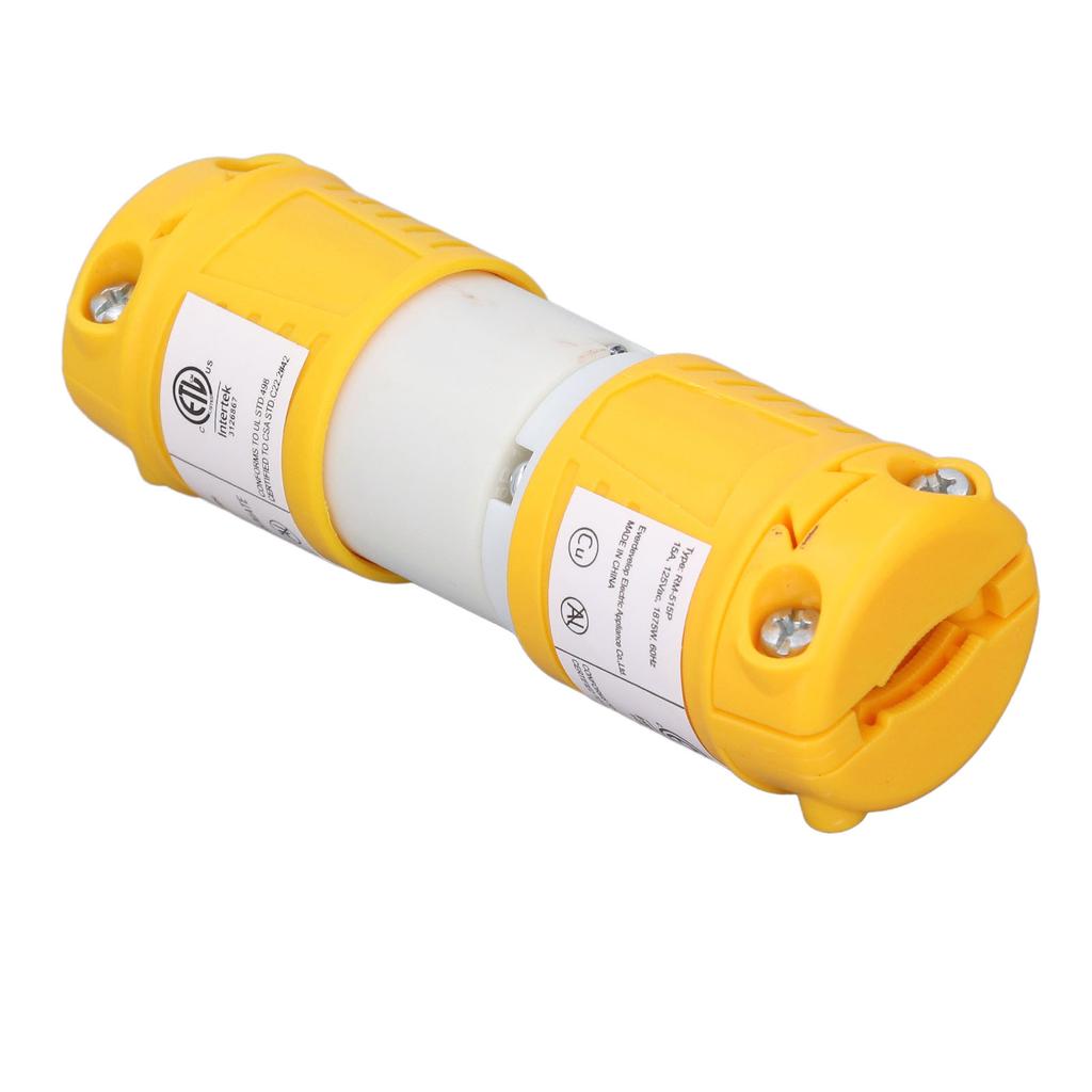 Zestaw wtyczki NEMA 5 15P i gniazda NEMA 5 15R Wymiana złącza wtyczki elektrycznej na kemping lub do kampera