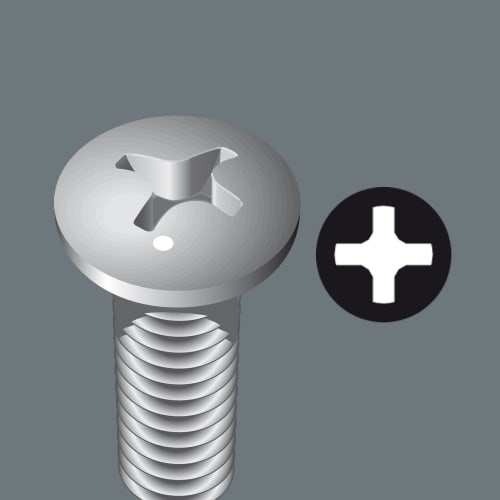 Wera 917 Chisel Driver, Phillips 2x100, 017010